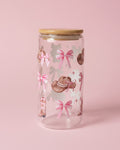Trinkglas ,,Cowboy Romance Girly"