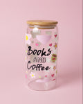 Trinkglas ,,Books And Coffee"