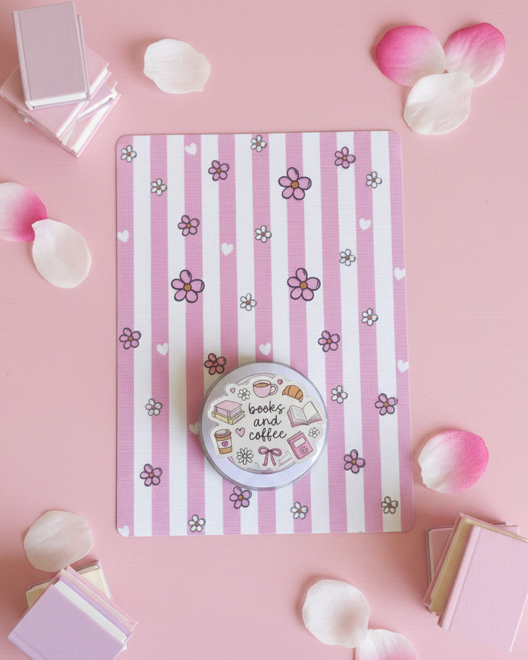 E-Reader Inlay ,,Flowers & Hearts“